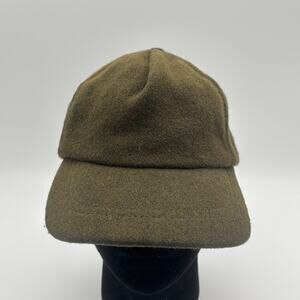 Vintage REI Wool Trapper Hat Strapback Union Made in USA